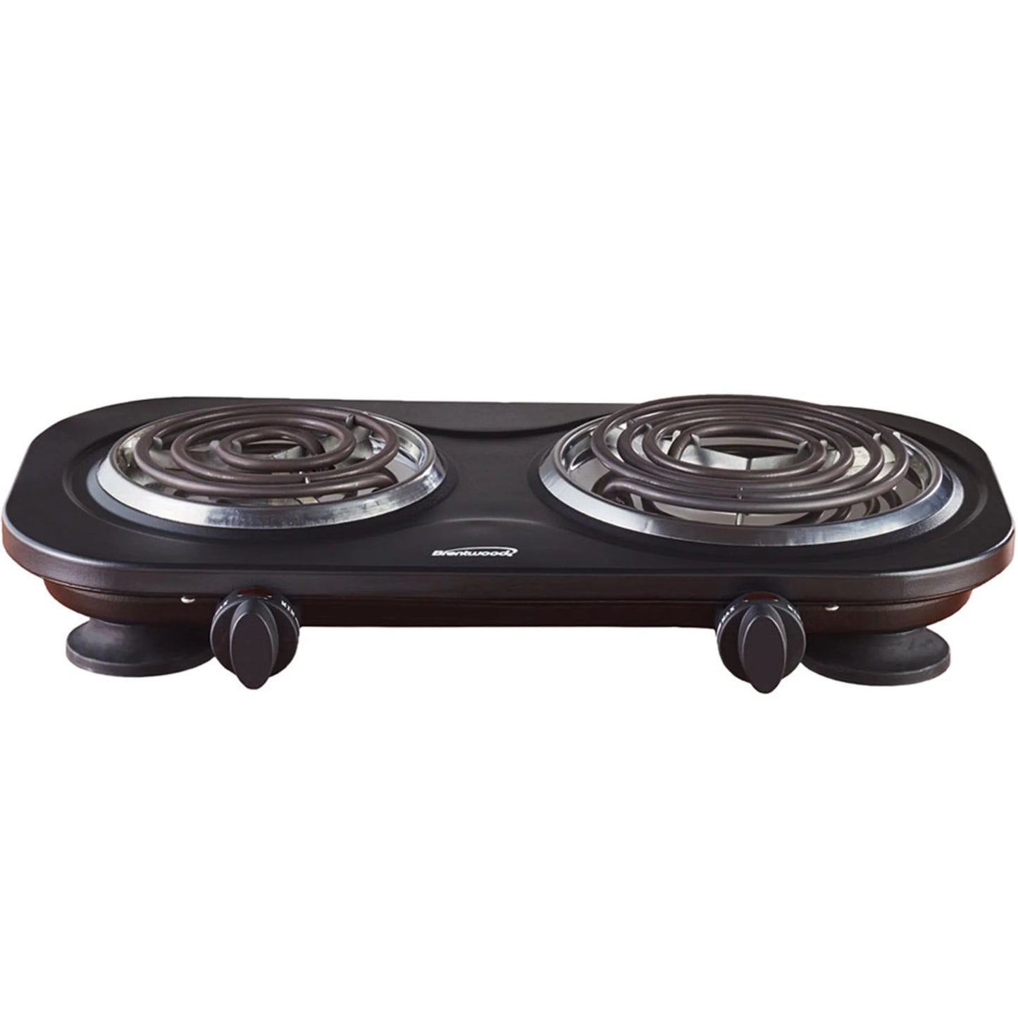 Brentwood 1,500-Watt Double Electric Burner (Black)