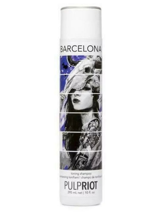 Pulp Riot Barcelona Purple Toning Shampoo 10oz - NEW & FRESH - Fast Free Ship!