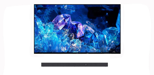 Sony XR65A80K 65-inch 4K Bravia XR OLED HDR Smart TV with Sony HT-A7000 7.1.2ch Dolby Atmos BRAVIA Soundbar (2022)
