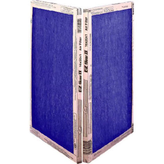 Flanders 10055.011225 24.88 x 11.88 in. EZ Flow II Spun Fiberglass Disposable Furnace Filter - Pack Of 12