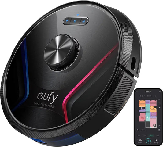 Open Box Eufy by Anker, RoboVac X8, Robot Vacuum T2262111 - BLACK
