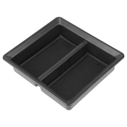 Center Console Organizer Tray Fit For 2021 2022 2023 Tesla Model 3 Model Y Armrest Drawer Storage Box with 2Pcs Silicond
