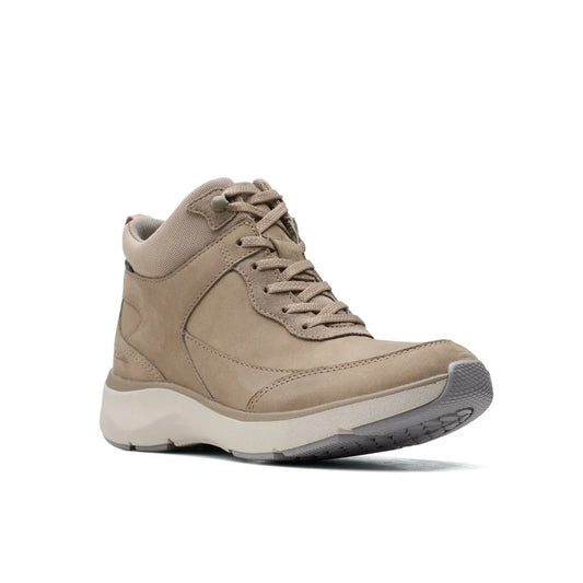 Clarks Women's Wave 2.0 Mid Boot Sage Combi Suede 9.5 W