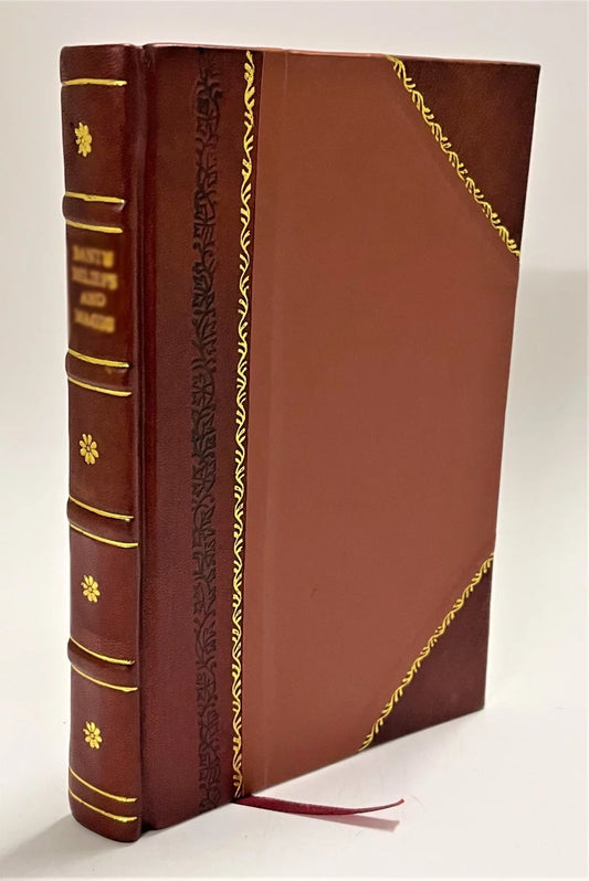 Ordnung Wider den Pracht und Uberflu in Kleidern, Wie auch Andere Excessen und Uppigkeiten In der Statt Bern / 1691 edition [Leather Bound]