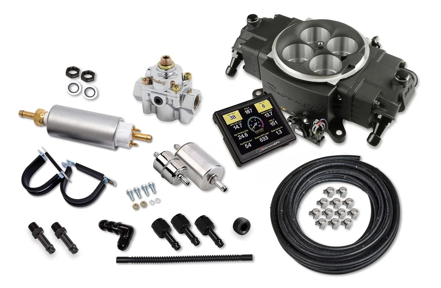 Holley EFI 550-871K 4150 Sniper Stealth Master Kit