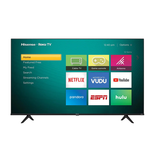 Hisense 75 Class 4K UHD LCD Roku Smart TV HDR R6 Series 75R6030G