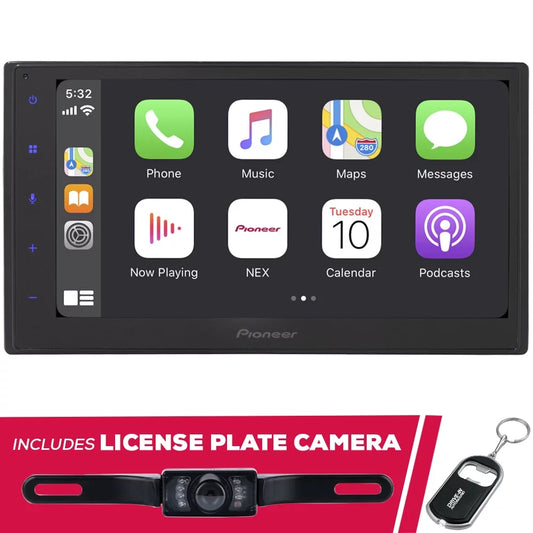New Pioneer DMH-1770NEX 6.8 Digital Multimedia Receiver with License Plate Camera