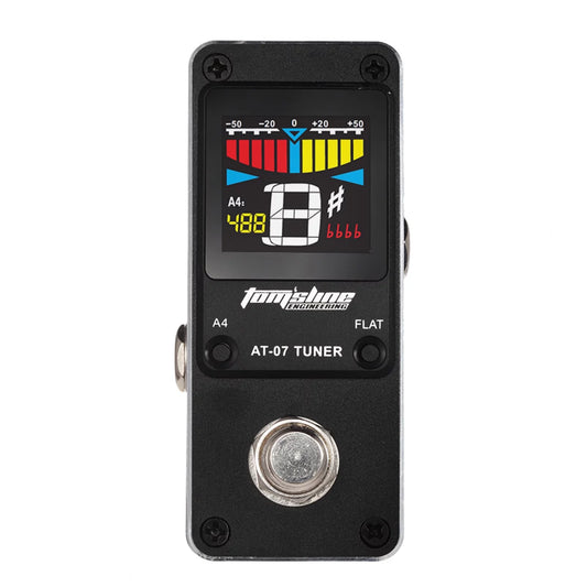 AT-07 Mini Single Electric Guitar Chromatic Tuner Effect Pedal