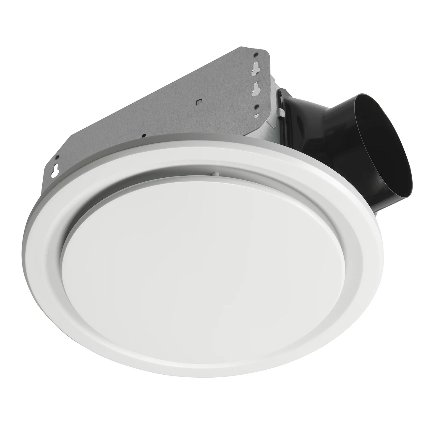 Homewerks 110 CFM Bathroom Ventilation Exhaust Fan, White