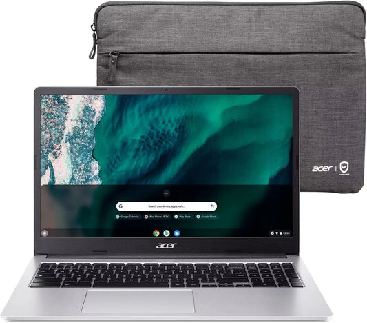 Acer 15.6 Chromebook 315 Laptop, Intel Celeron N4020, 4GB RAM, 64GB eMMC, Intel UHD Graphics 600, Wi-Fi, Bluetooth, Chrome OS, Notebook with USBHUB