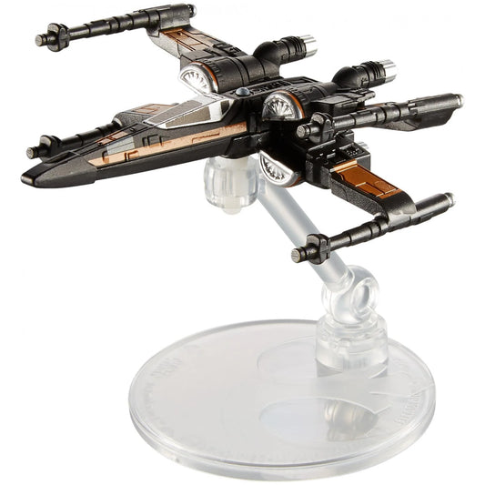 Hot Wheels Star Wars Rogue One Starship Poe Dameron's X Wing Fighter Vehicle Playset