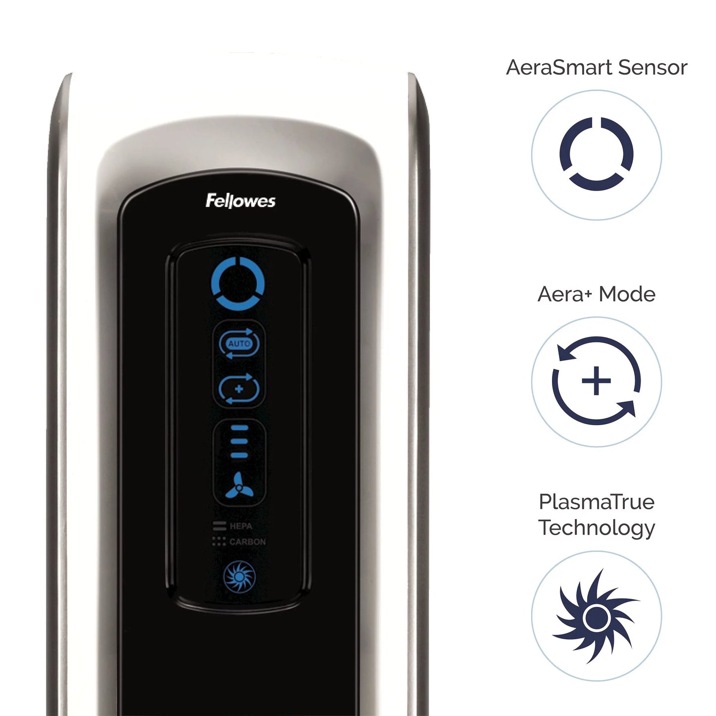 Fellowes AeraMax DX5 - Small Room Air Purifier - White