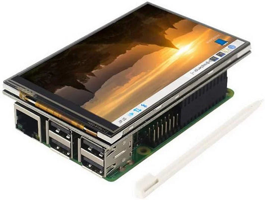 Treedix 3.5 inch TFT LCD Display SPI 128MHz 60Hz TFT Monitor 480 x 320 Color Touch Screen Module with Touch Pen Compatible with Raspberry Pi 4B/3B/3B+