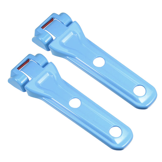 2pcs Car Tailgate Hinge Covers Spare Tire Bracket Cover for Jeep Wrangler JL JLU 2018-2021 Blue
