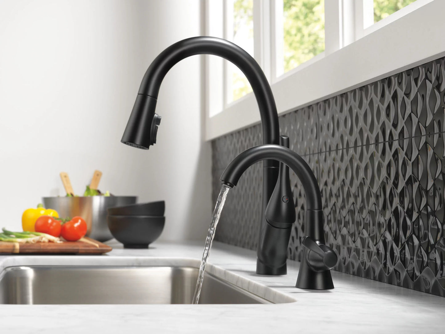 Transitional Beverage Faucet in Champagne Bronze 1977-CZ-DST