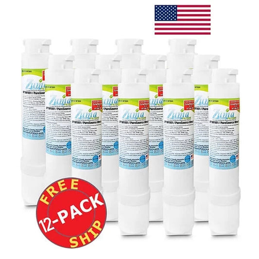 ZUMA Brand , Water and Ice Filter , Compatible with FPSS2677RF0 - 12 Pack - Made in U.S.A.