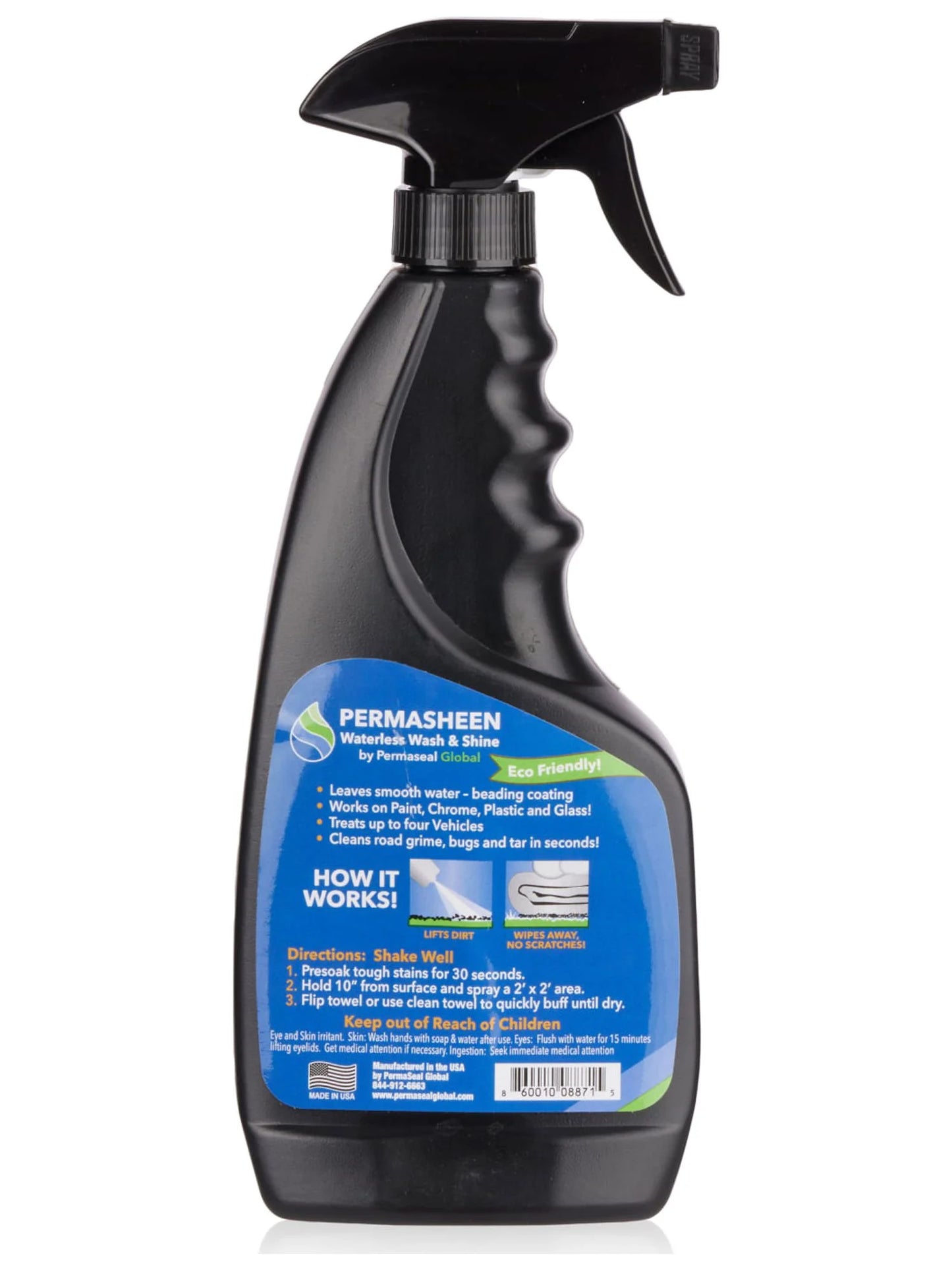 PSG Perma-sheen Waterless Wash and Shine, 16oz