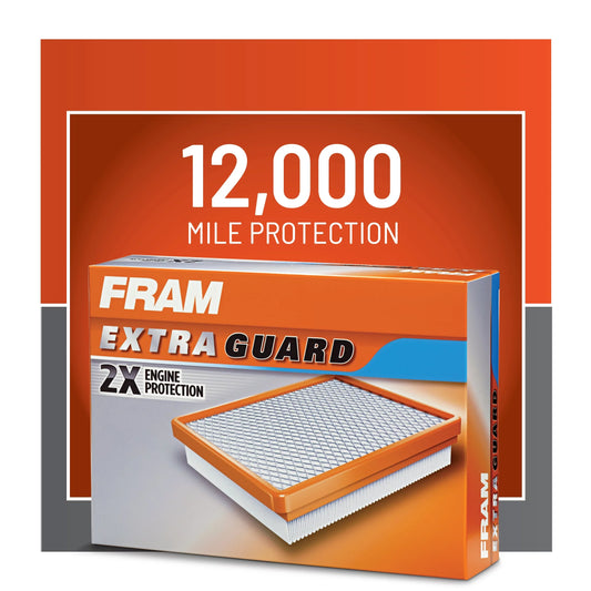 FRAM Extra Guard Air Filter, CA9400 for Select Ford Vehicles Fits select: 1999-2003 FORD F350, 1999-2003 FORD F250