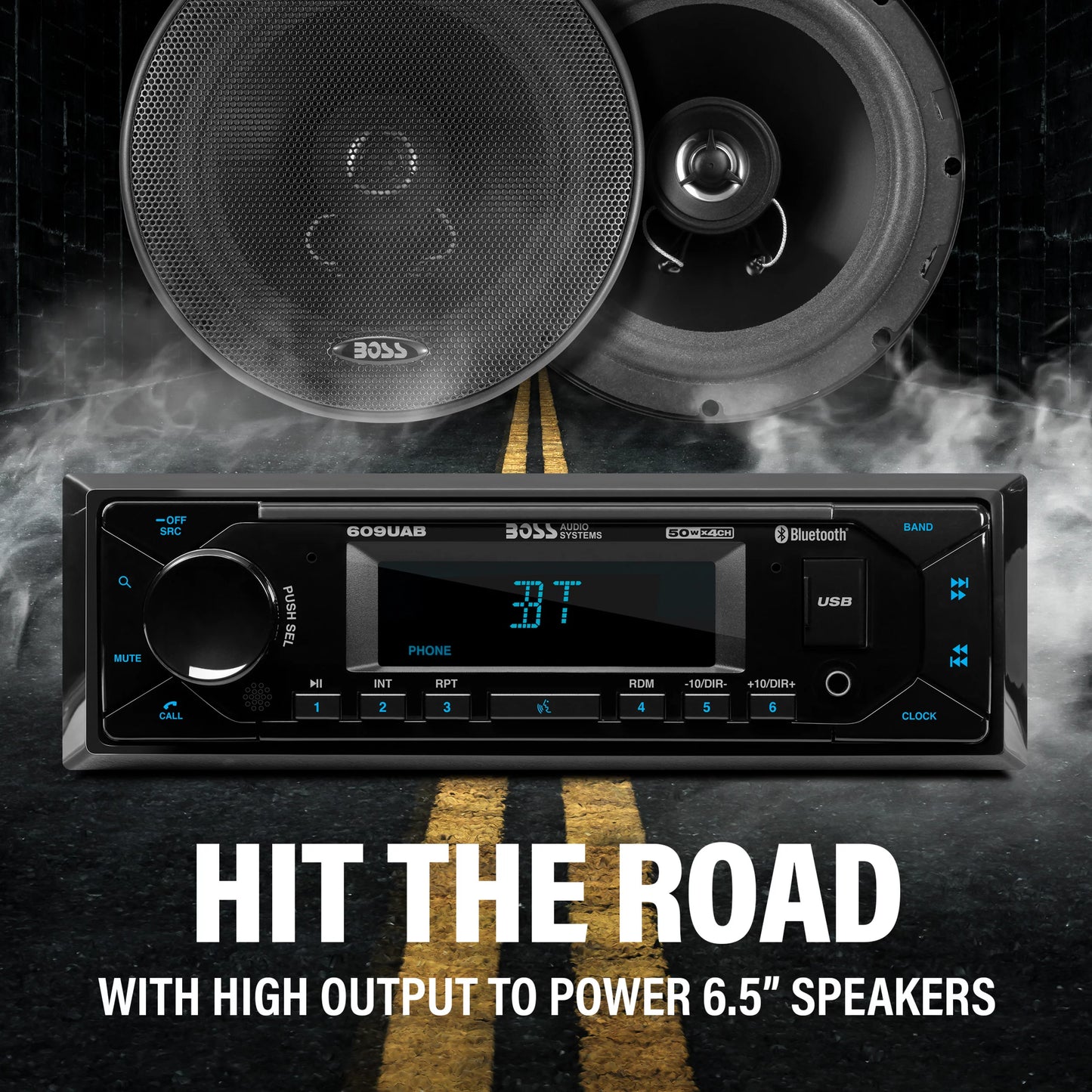 BOSS Audio Systems 628BCK Car Stereo Speaker Package