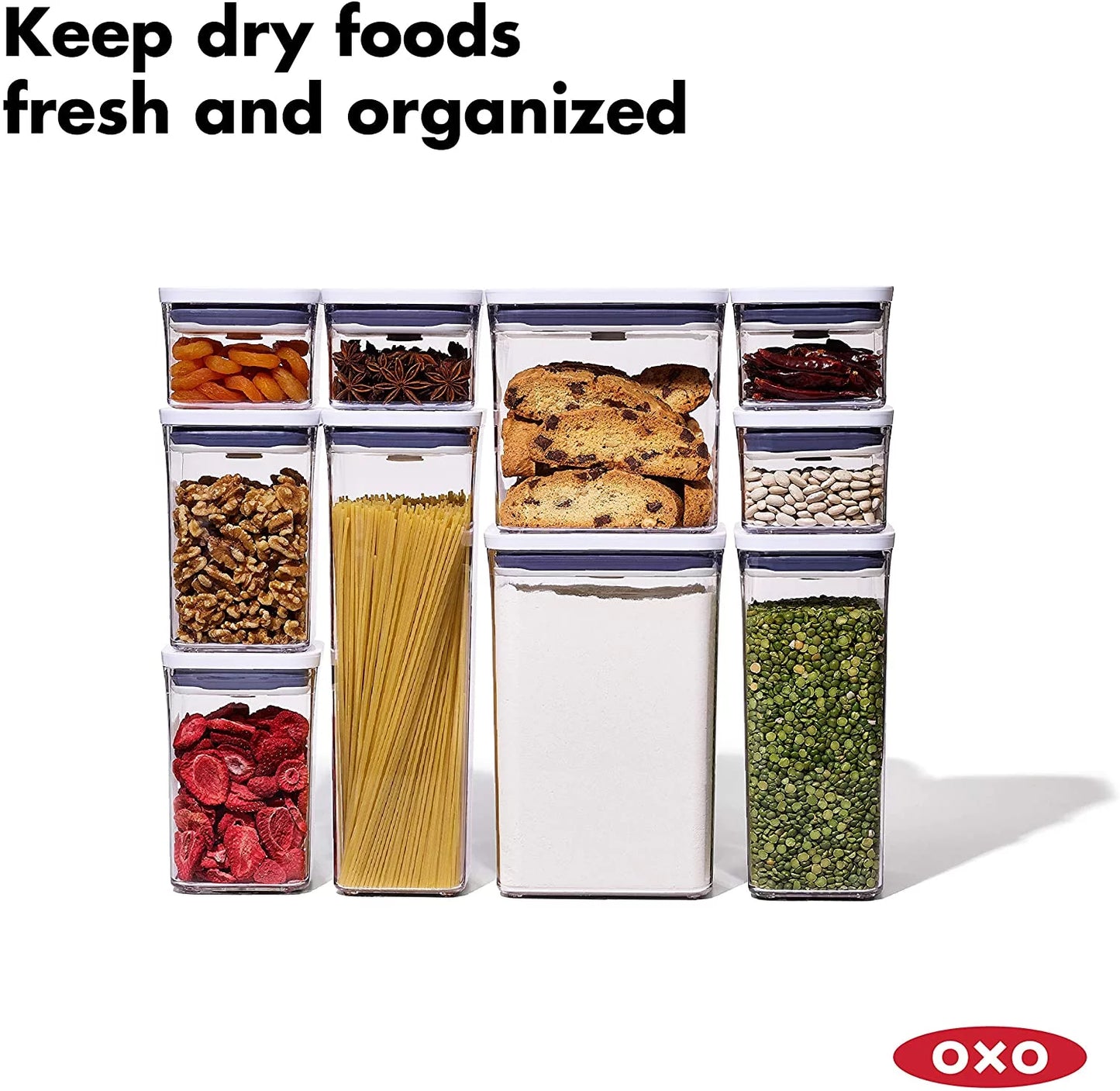 Excellent OXO Good Grips 10-Piece POP Container Set