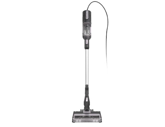 Open Box Shark HS152AMZ UltraLight Pet Plus Corded Stick Vacuum, with Swivel Steering, LED Headlights, Removable Dust Cup, Precision Hand Vacuum, and 2 Pet Tools, for all Floors, Lavender, Black