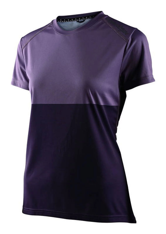 Troy Lee Designs Lilium Block Womens SS MTB Mountain Bike Jersey Orchic MD