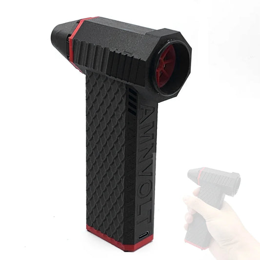 OWSOO Brushless Motor Jet Fan Silent High Turbofan Dust Blower Compressed Air Duster Keyboard Cleaning Tool