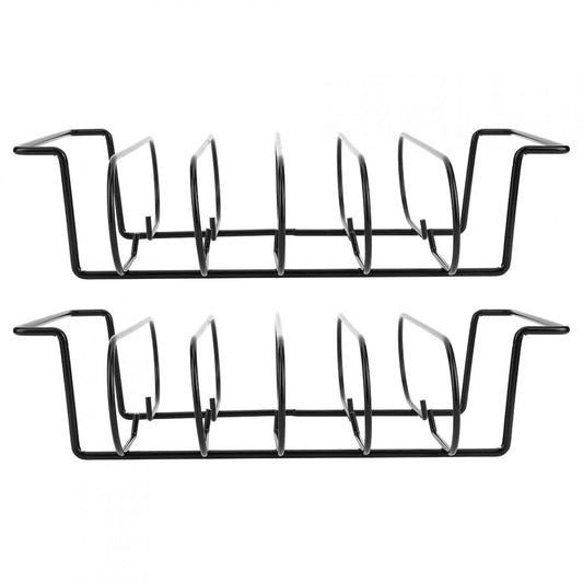 DEWIN Parrilla para Barbacoa - Soporte para Parrilla de Carne Plancha Antiadherente Parrilla para Barbacoa Parrilla para Asar de Carne Cocina Accesorio para Barbacoa al Aire Libre 2 Piezas