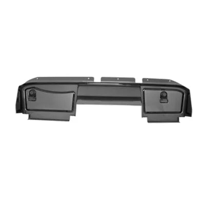 EZGO RXV Golf Cart Carbon Fiber Dash Cover With Locking Doors |2008 - 2015