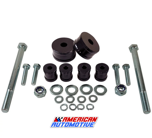 American Automotive fits 2007+ Tacoma 4WD, 2003+ 4Runner 4WD and 07-15 Fj Cruiser 4WD Differential Drop with Skid Plate Kit