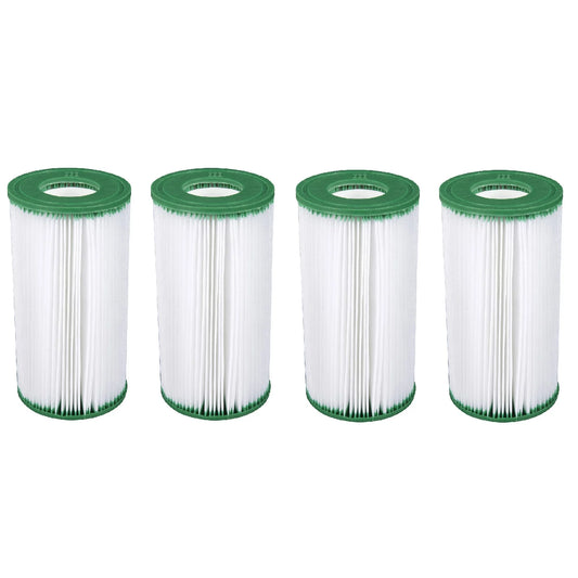 Coleman Type III A/C 1000 and 1500 GPH Filter Pool Cartridges (4 Pack)