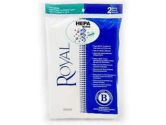 Genuine Royal Dirt Devil Style B HEPA Cloth Vacuum Cleaner Bags AR10110 OEM Vac [4 Bags]