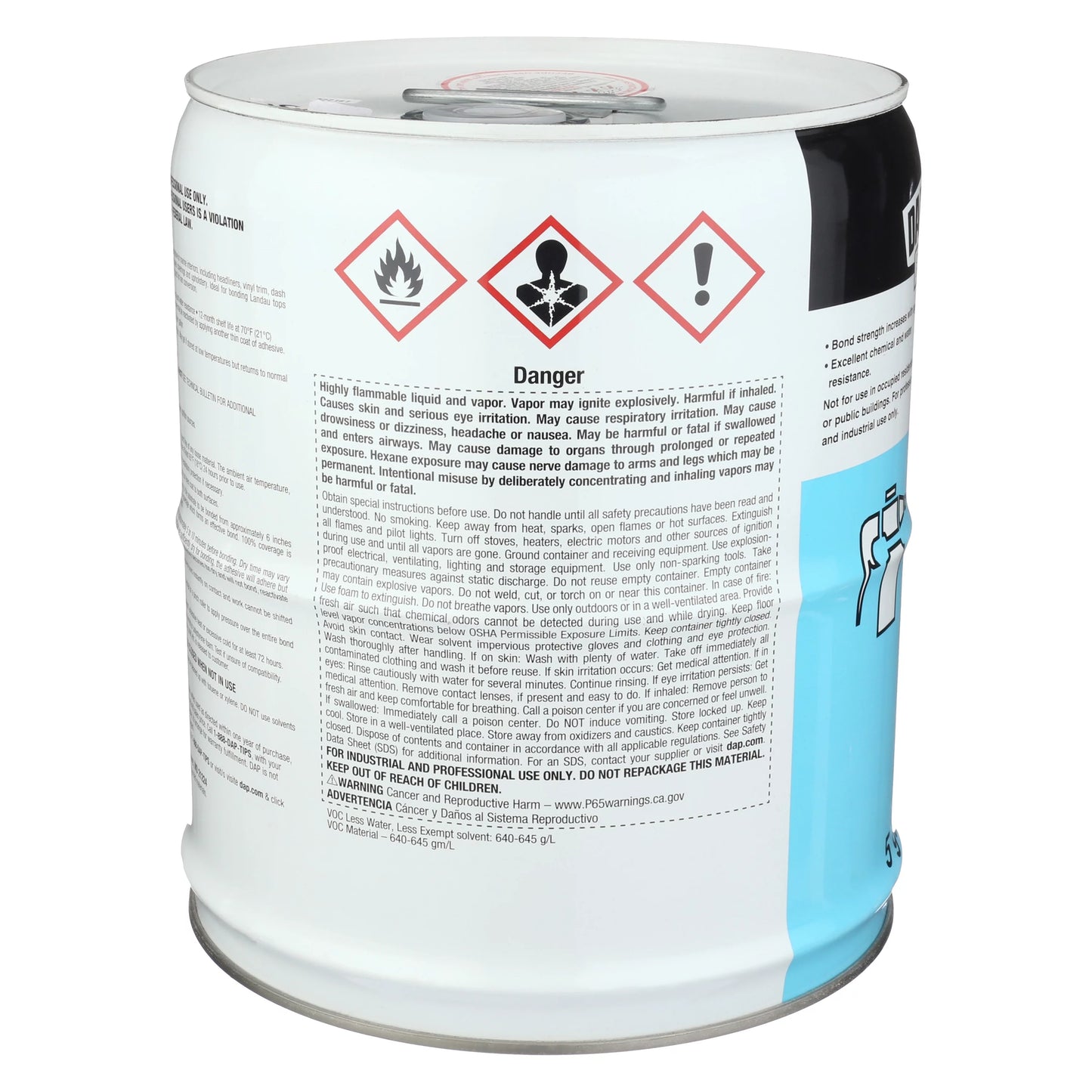 Dap Contact Cement,5 gal,Can  234