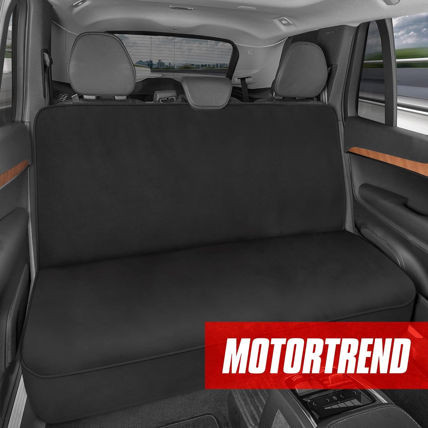 BDK Auto MTSC-278-BK: Motor Trend Waterproof Bench Rear Seat Protector