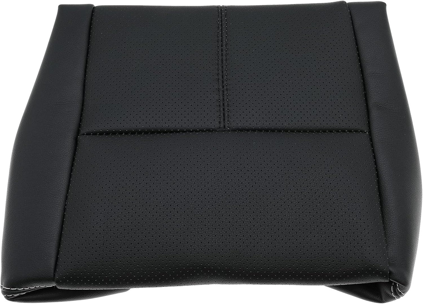 ROOSAIN Driver Bottom Perforated Leather Seat Cover for Ford F250 F350 2011-2016