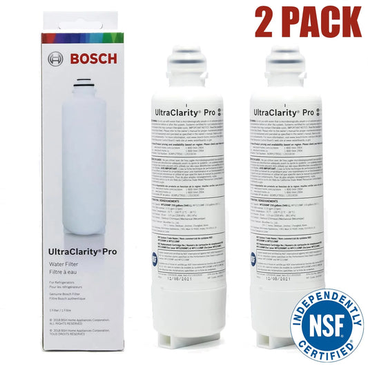 Bosch UltraClarity Pro Water Filter, BORPLFTR50,BORPLFTR55, RA450022, REPLFLTR55 Replacement/Compatible Pack of 2