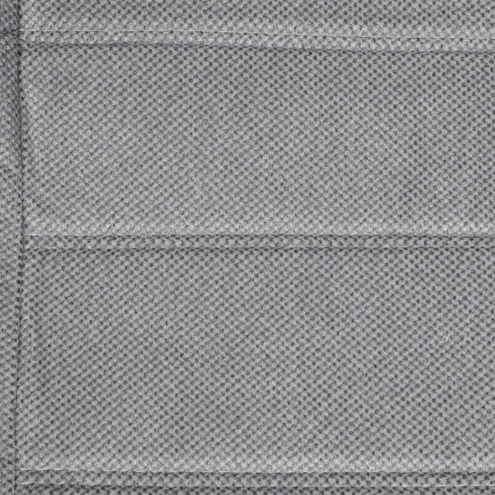 BDK SC1902 Gray Universal Fit 4-Piece Regal Fabric High Back Bucket Deluxe Front Car Seat Covers Grey
