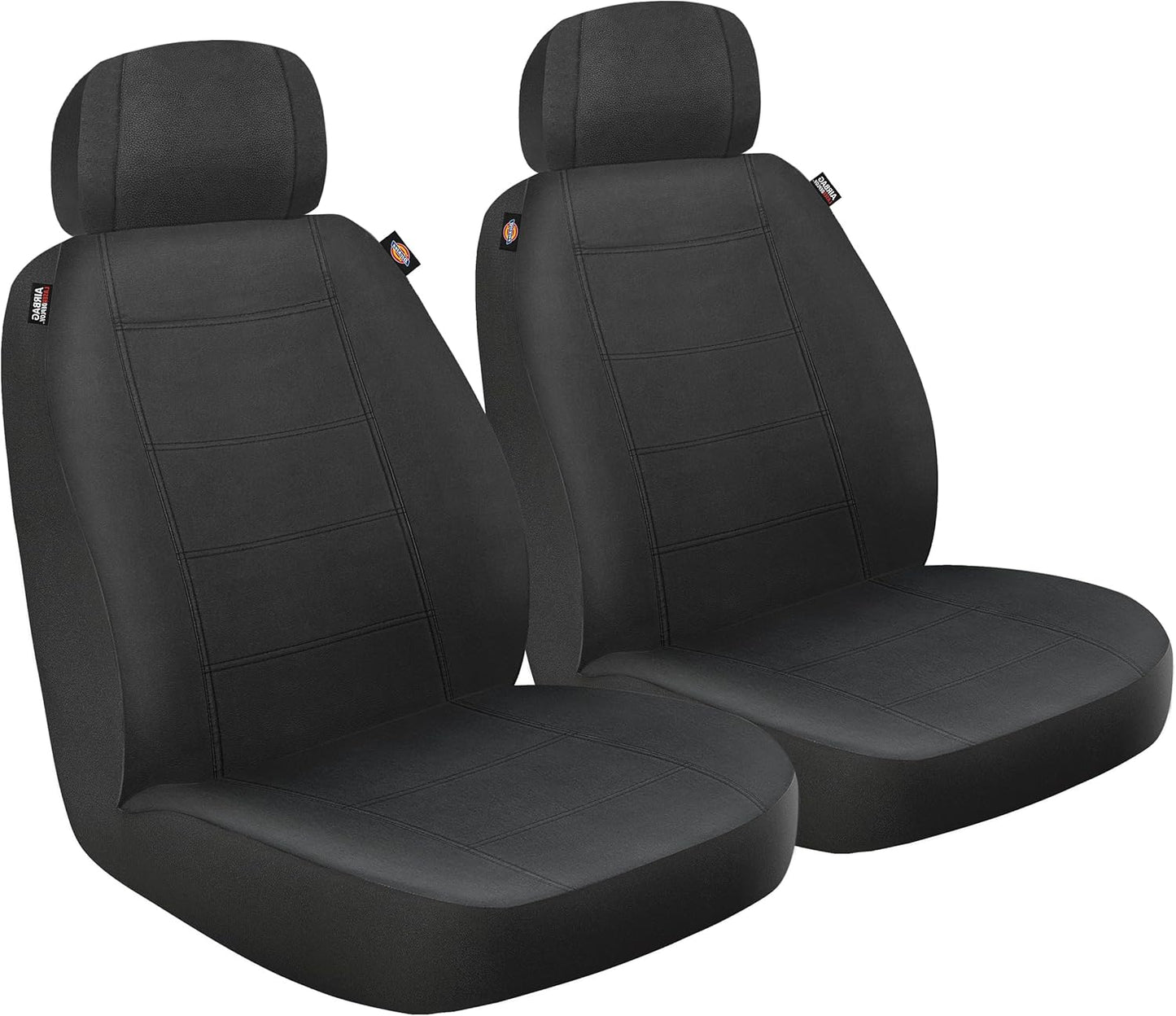 Dickies 3003417LD, Morrisey Black 2-Piece Seat Cover Set