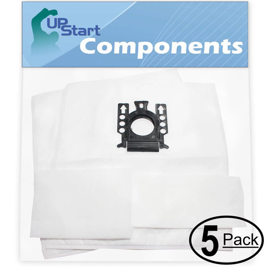 10 Replacement for Miele S5380 Vacuum Bags with 10 Micro Filters - Compatible with Miele Type GN Vacuum Bags (5-Pack, 2 Bags Per Pack)