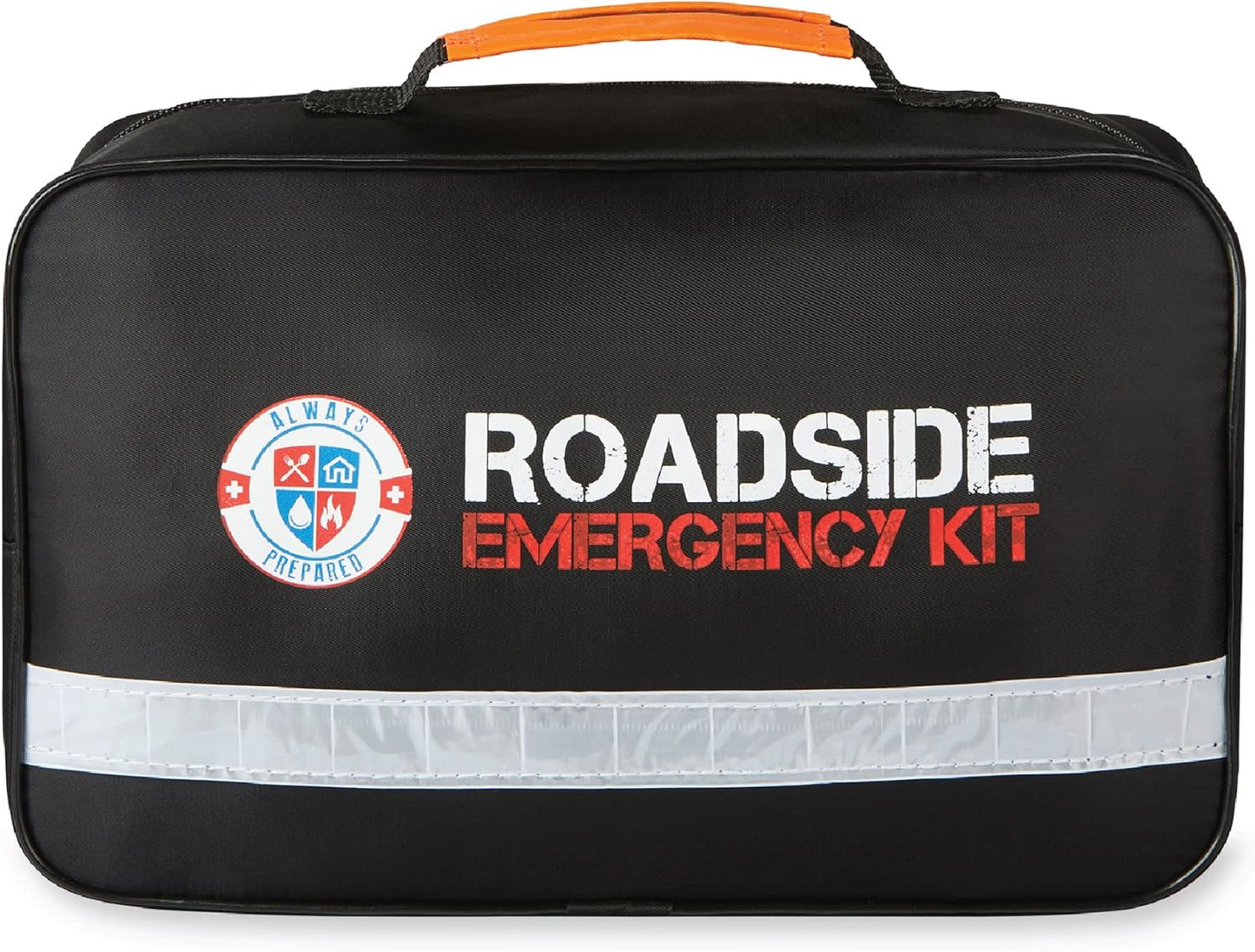 Always Prepared 125-Piece Roadside Assistance Auto Emergency Kit with Jumper Cables