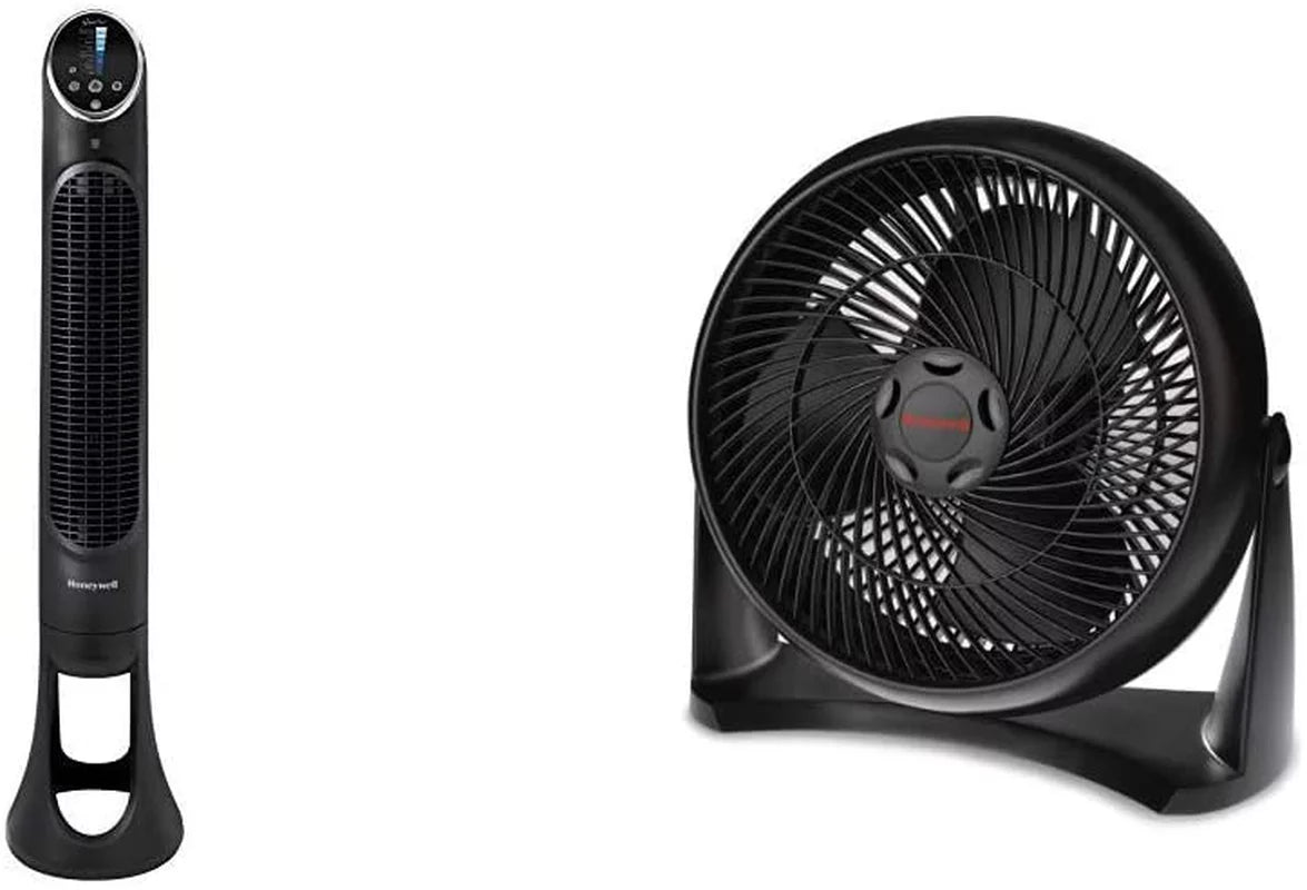 Honeywell QuietSet Whole Room Tower Fan-Black, HYF290B