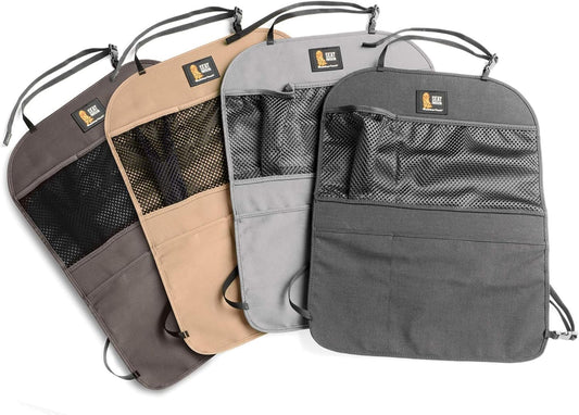 WeatherTech Seat Back Protector - Kick Mat and Organizer for The Back of Your Seat (Cocoa)