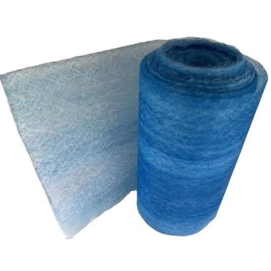 wioboy Paint Booth Exhaust Filter Roll, 60x 100 ft, Spray Booth Filter, Fiberglass Paint Arrestor(18 Gram)