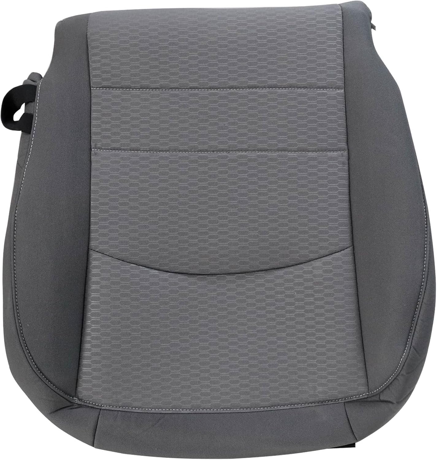 AOUTTUOA Driver Side Bottom and Foam Cushion Cloth Seat Cover Gray Compatible with Dodge Ram 1500 2500 3500 4500 5500 2013 2014 2015 2016 2017 2018