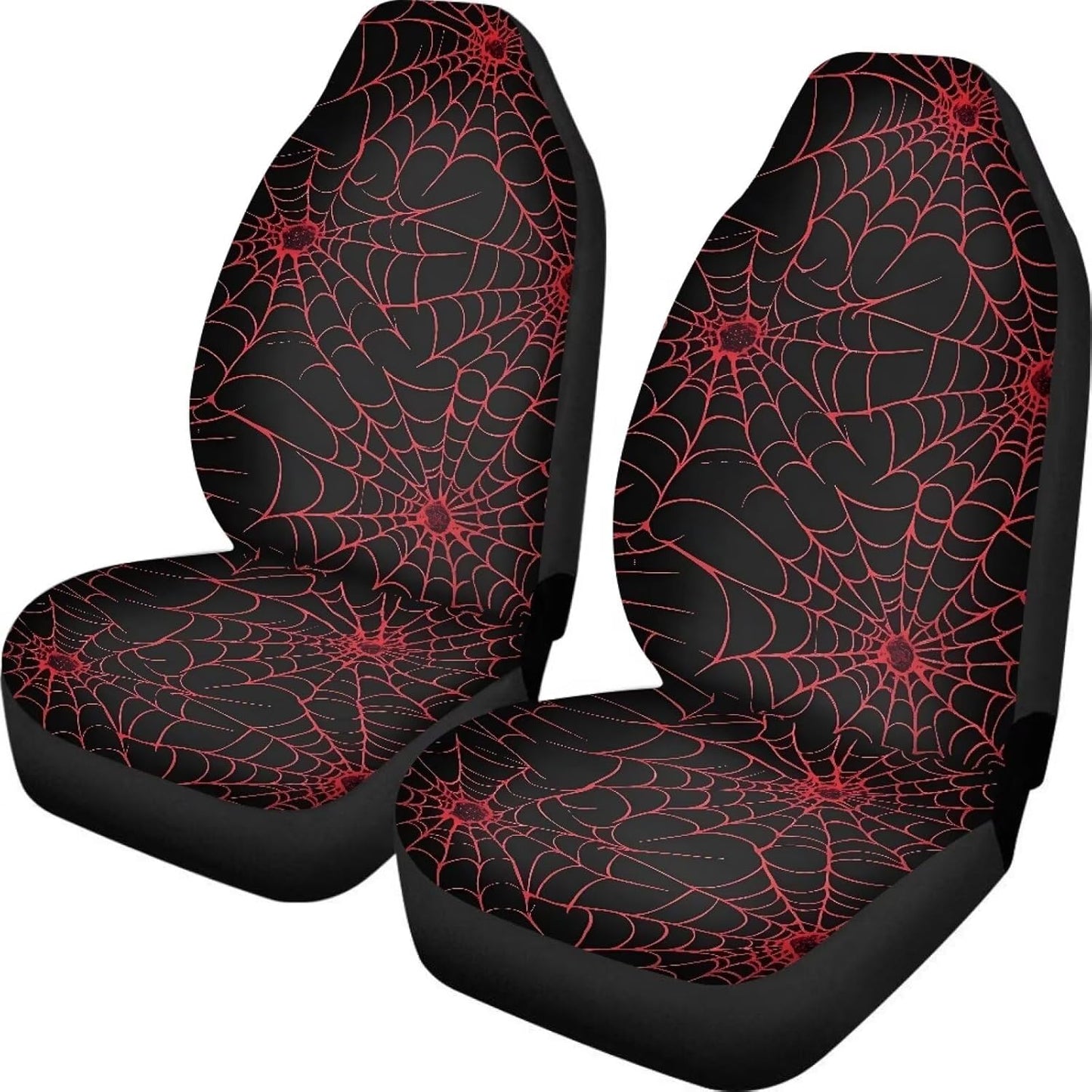 TOADDMOS Bohemian Colorful Mandala Patchwork Car Seat Covers Bucket Front Seats Protector,Universal Fit Cars,Sedan,SUV