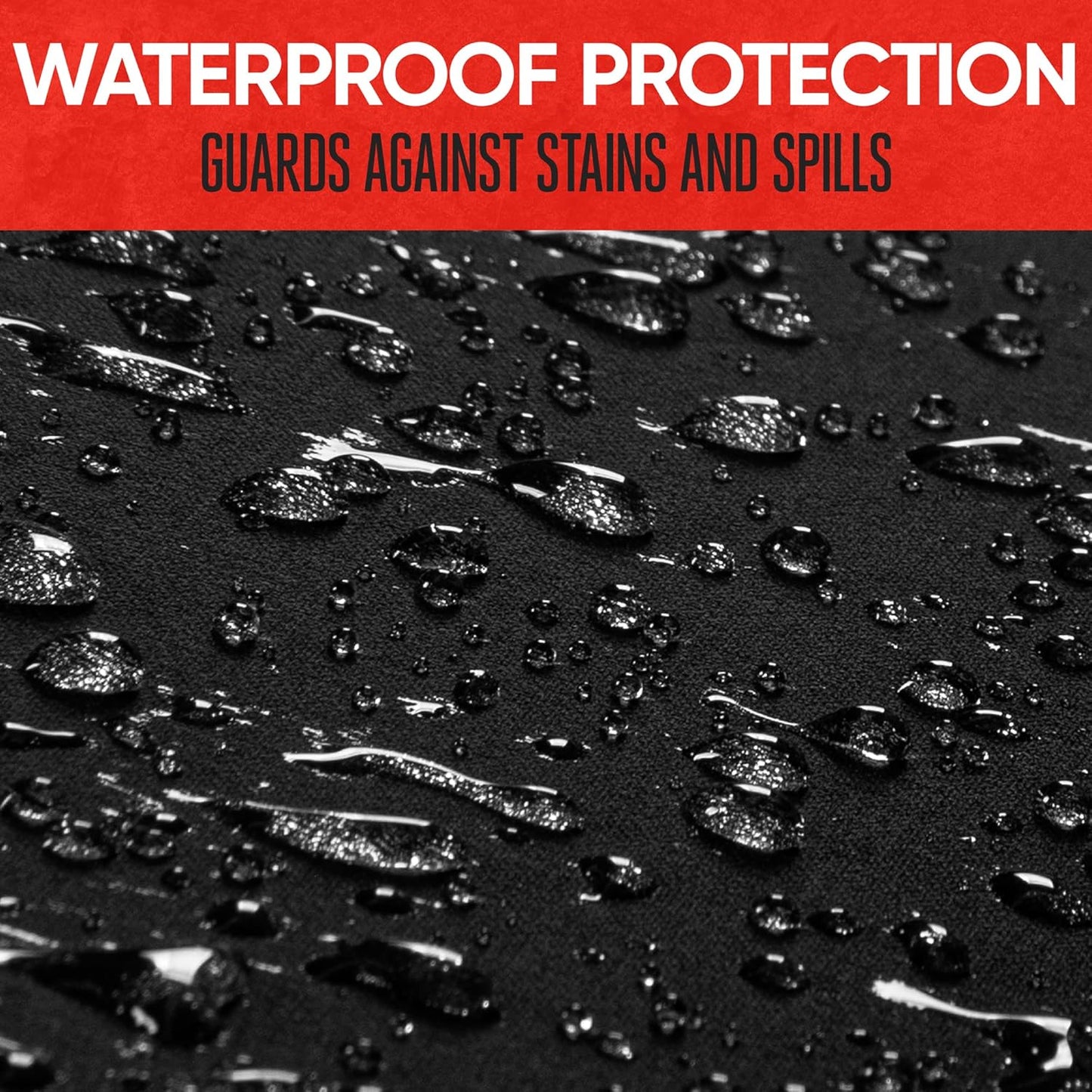 BDK Auto MTSC-278-BK: Motor Trend Waterproof Bench Rear Seat Protector