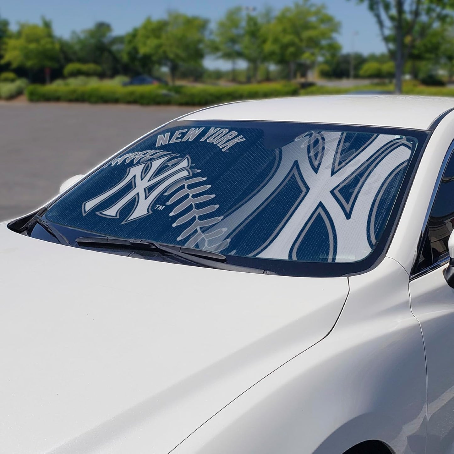 MLB Unisex-Adult Auto Sun Shade 59x27