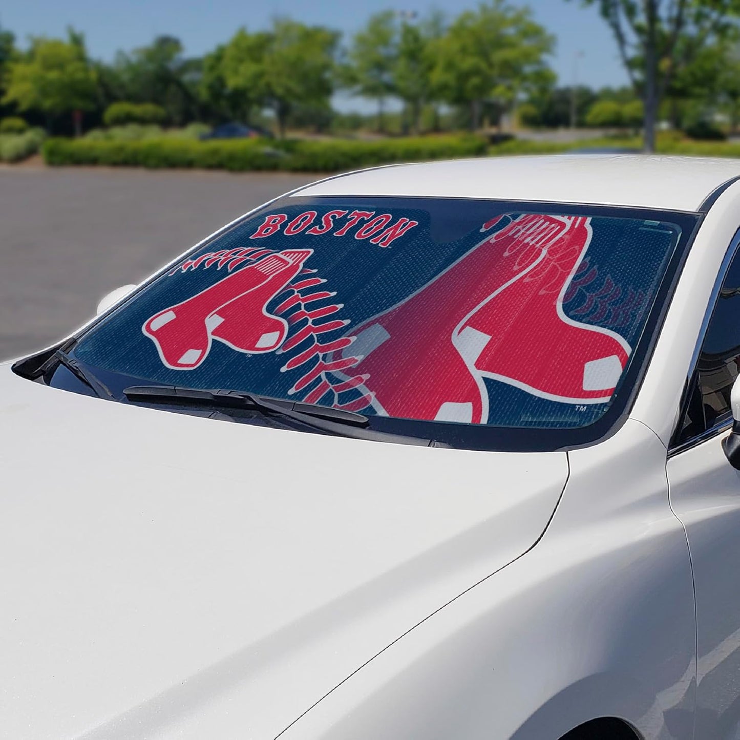 MLB Unisex-Adult Auto Sun Shade 59x27