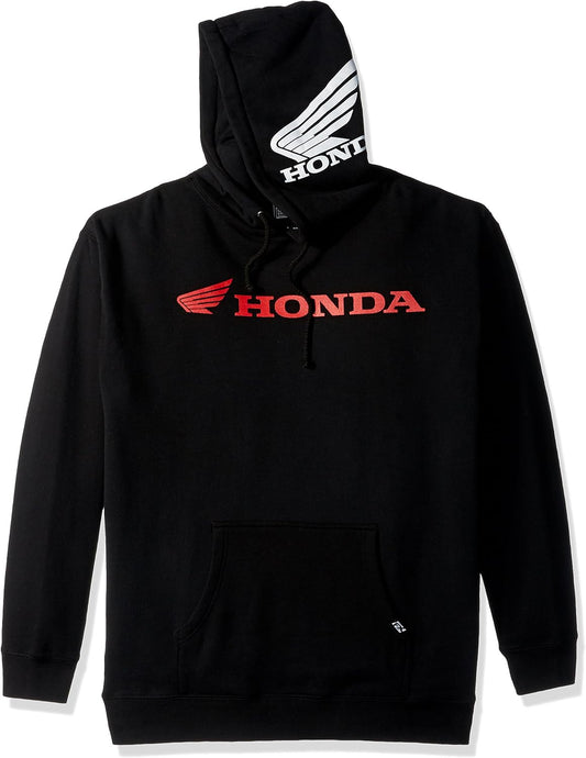 Factory Effex 15-88374 'Honda' Horizontal Hooded Pull-Over Sweatshirt (Black, X-Large)