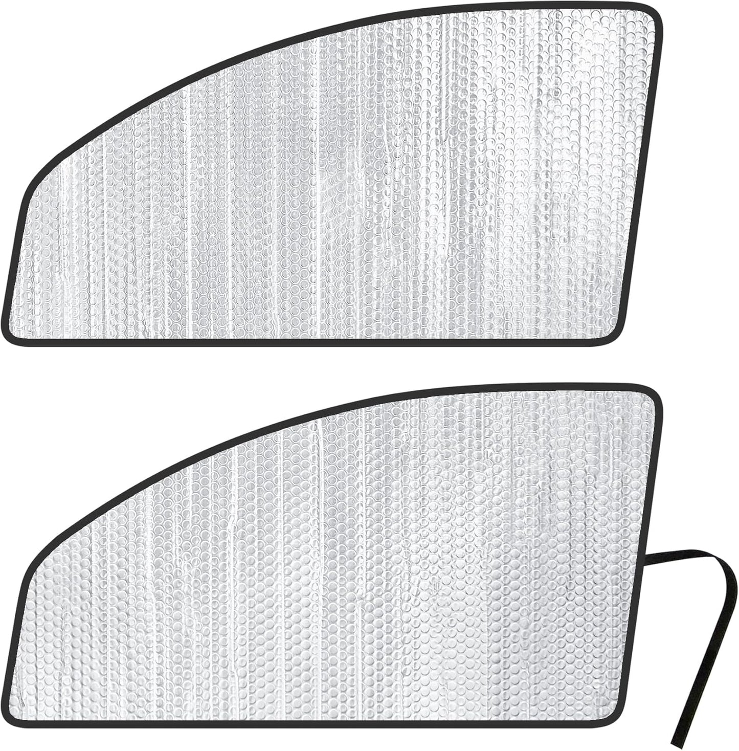 YelloPro Auto Custom Fit Reflective Front Windshield Sunshade for 1992-2016 2017 2018 2019 2020 2021 2022 2023 2024 2025 Ford E-Series E Series E-150 E-250 E-350 E450 Van, Motorhome